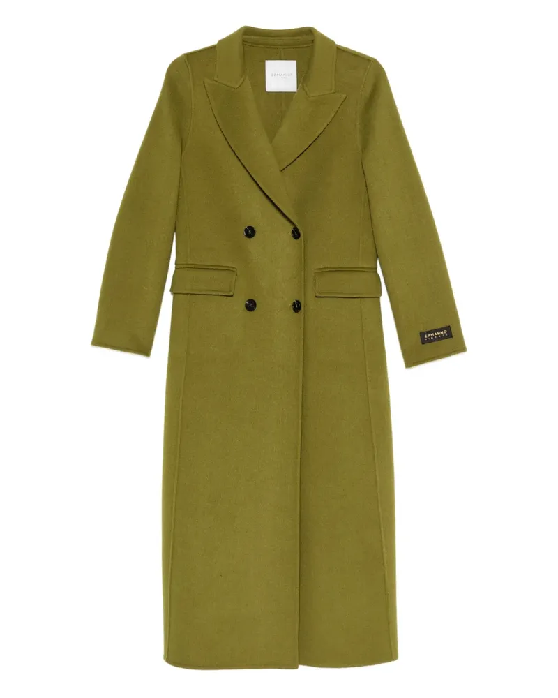 Ermanno Scervino Doppelreihiger Mantel - Grün Grün