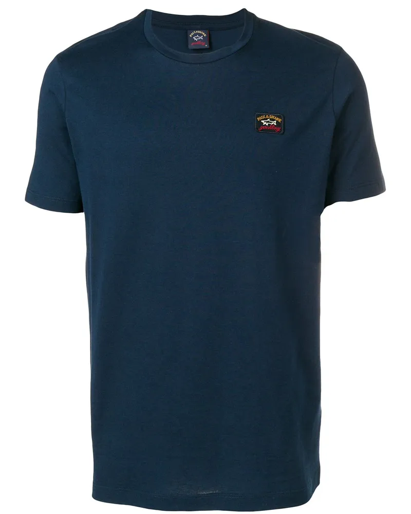 Paul & Shark T-Shirt mit rundem Ausschnitt - Blau Blau