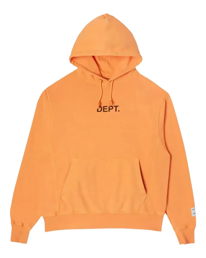 GALLERY DEPT. Hoodie mit Logo-Print - Orange Orange