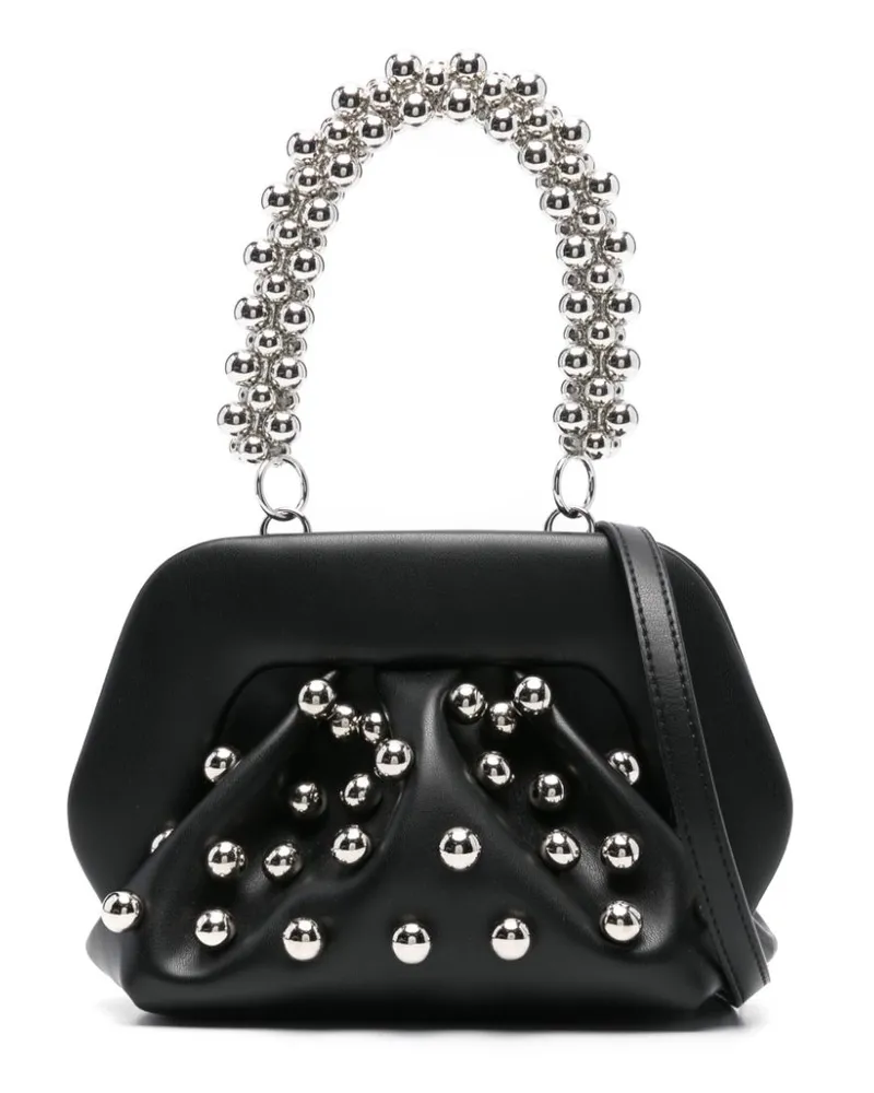 THEMOIRÈ Gea Clutch - Schwarz Schwarz