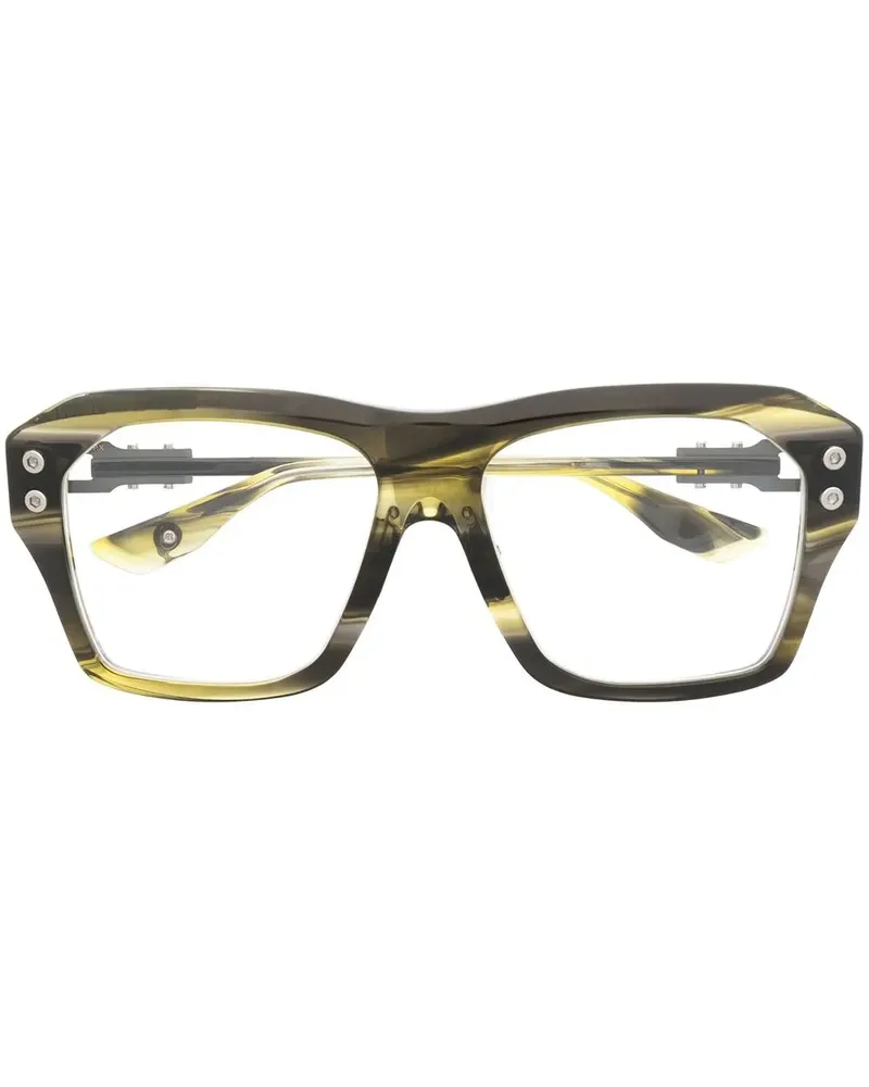 DITA Eckige Grand-Apx Brille - Grün Grün