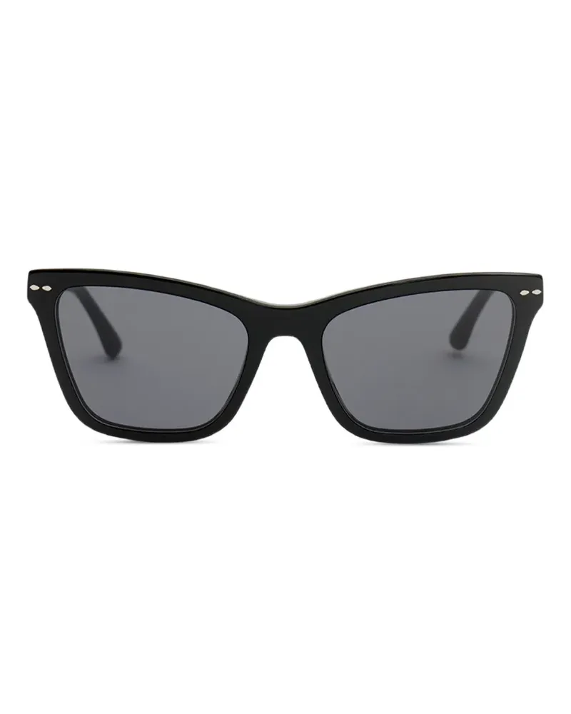 Isabel Marant Leyna-Gd Cat-Eye-Sonnenbrille - Schwarz Schwarz
