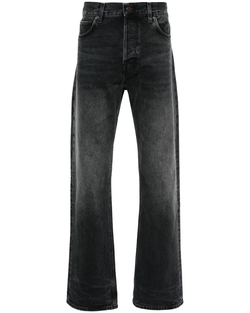 Haikure Blake Straight-Leg-Jeans - Schwarz Schwarz