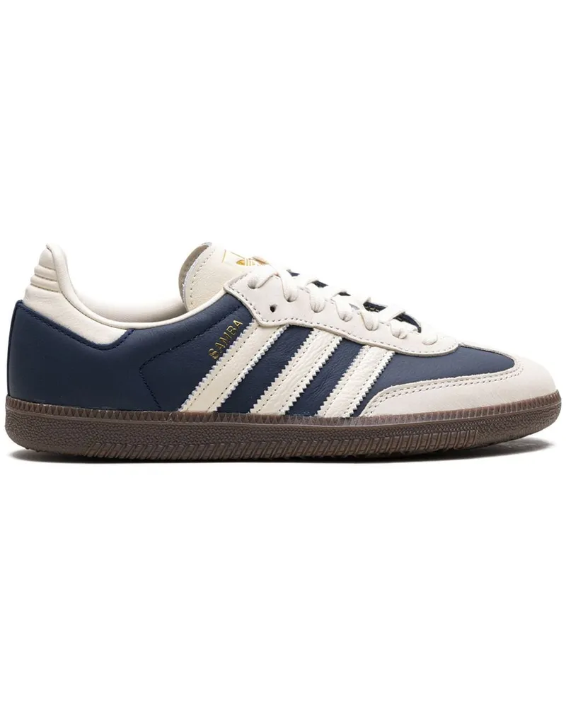 adidas Samba OG Night Indigo/Crew White Sneakers - Blau Blau