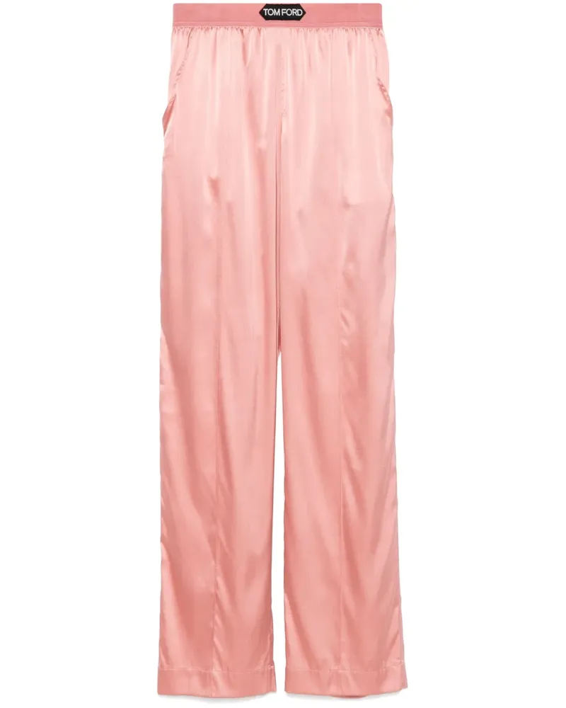 Tom Ford Hose aus Satin - Rosa Rosa
