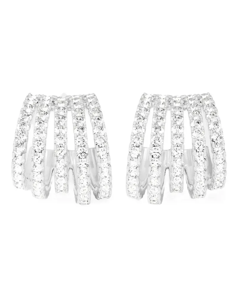 APM Monaco Mini Promesse five-hoop earrings - Silber Silber