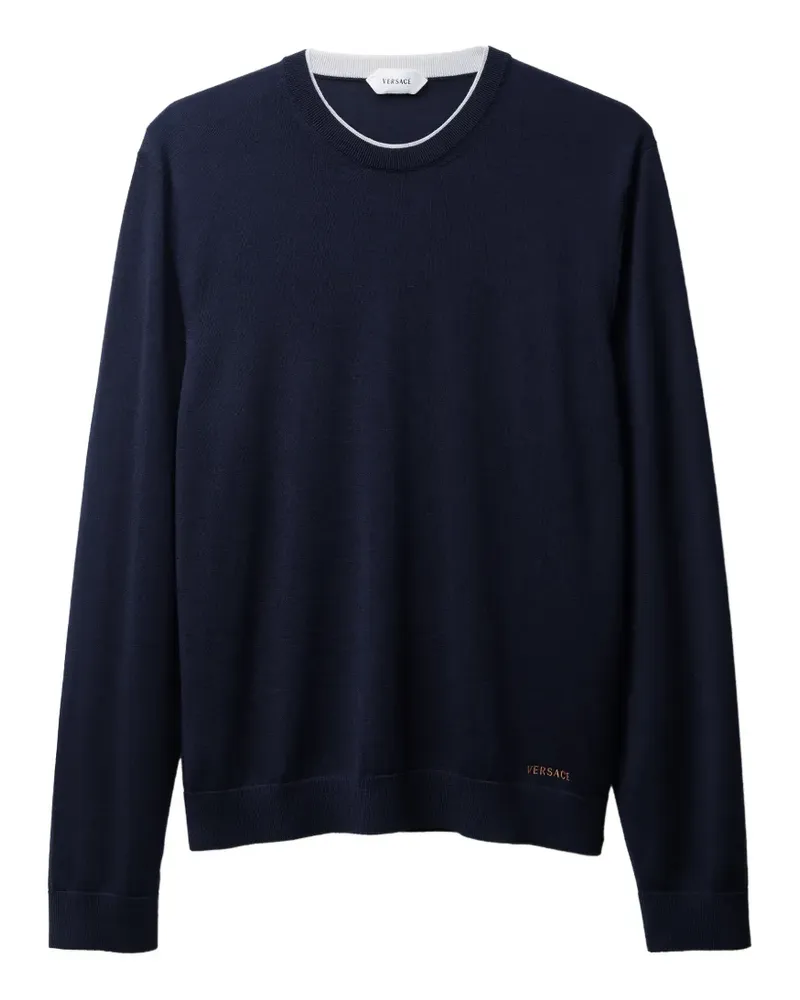 Versace round neck sweatshirt - Blau Blau