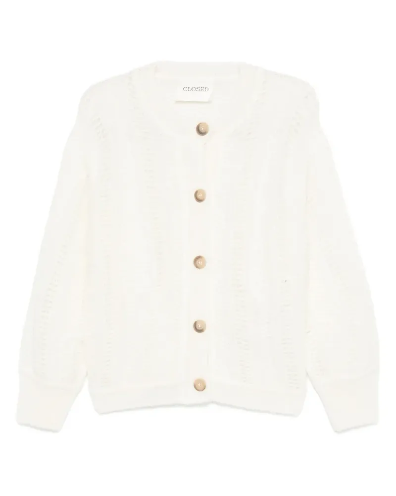 Closed Cardigan mit rundem Ausschnitt - Nude Nude