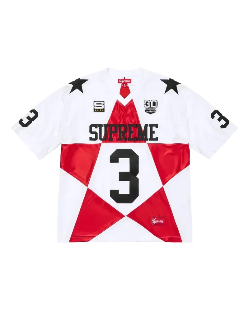 Supreme Being Star Football T-shirt - Weiß Weiß