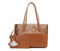 Mermaid Tote Bag mit Cut-Out - Orange