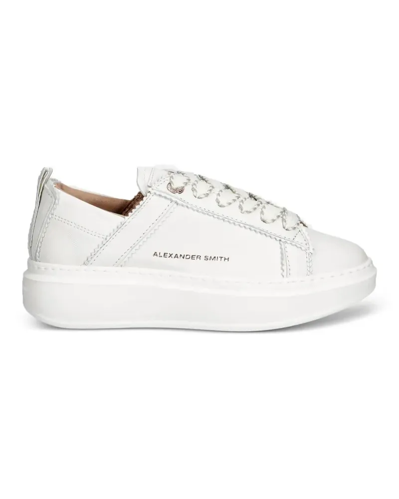 Alexander Smith Wembley Sneakers mit Spitze - Weiß Weiß