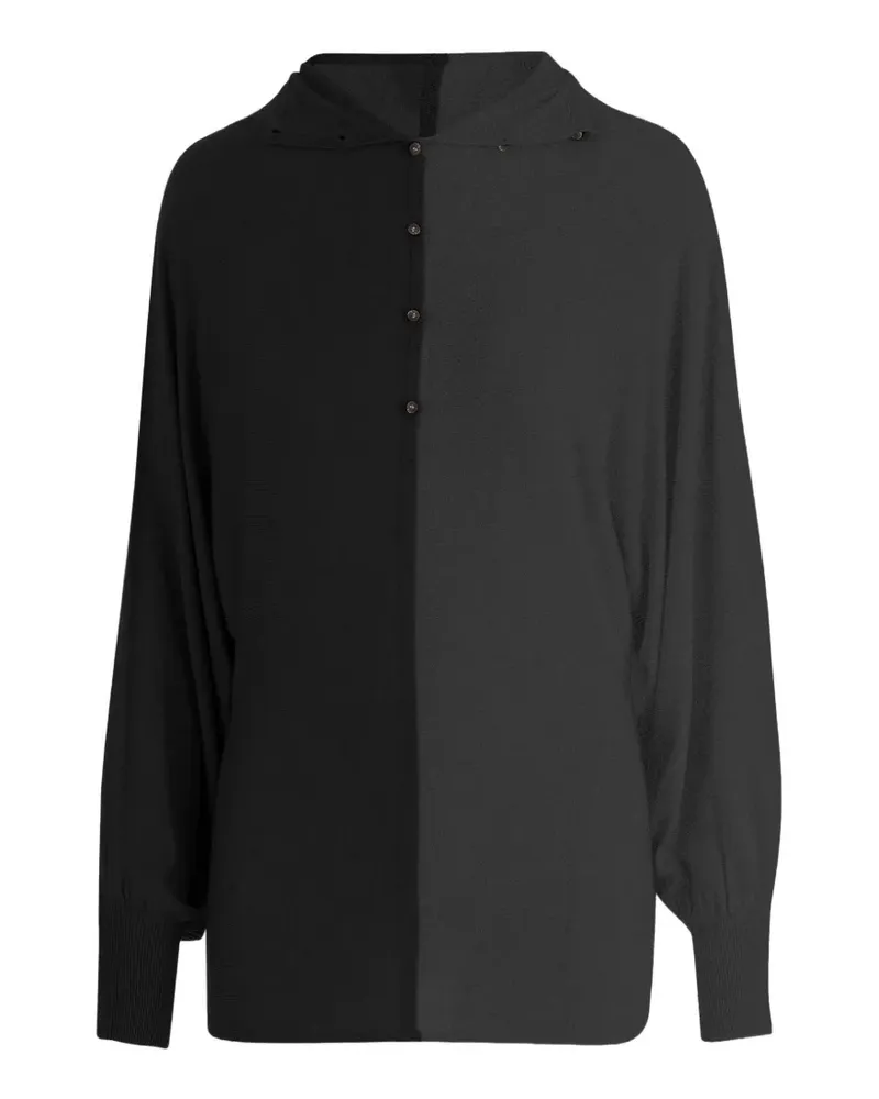 Jacquemus Zweifarbiger Pullover - Schwarz Schwarz
