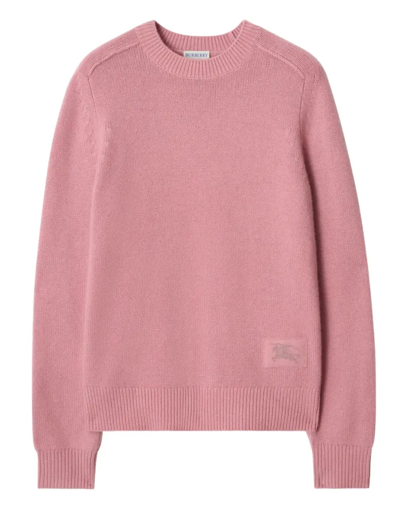 Burberry Pullover mit Rundhalsausschnitt - Rosa Rosa