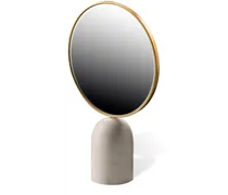 Spiegel aus Marmor (34cm x 20cm) - Weiß