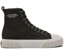 High-Top-Sneakers aus Canvas - Schwarz