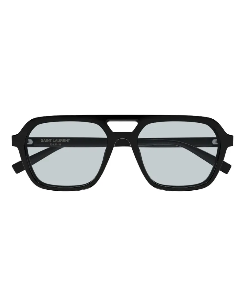 Saint Laurent Getönte Pilotenbrille - Schwarz Schwarz