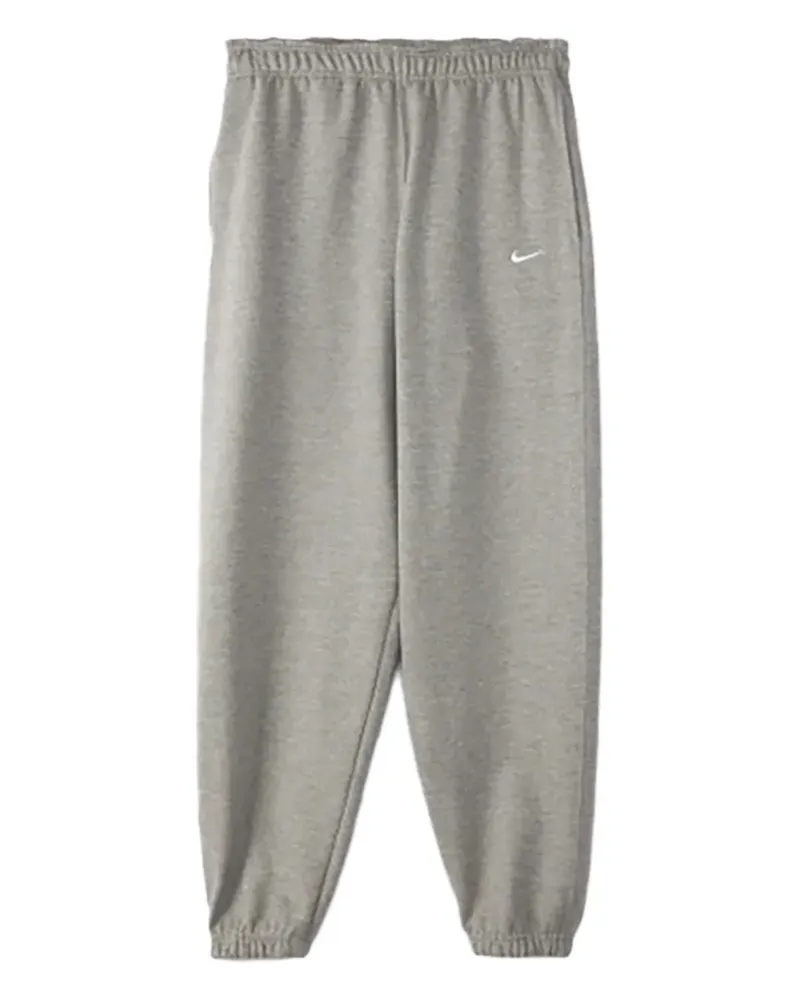 Nike logo-embroidery track pants - Grau Grau