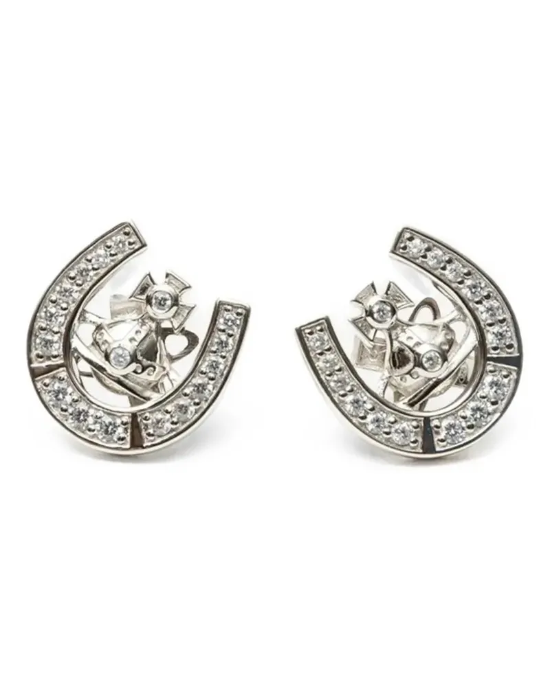Vivienne Westwood Mare Orb Ohrringe - Silber Silber