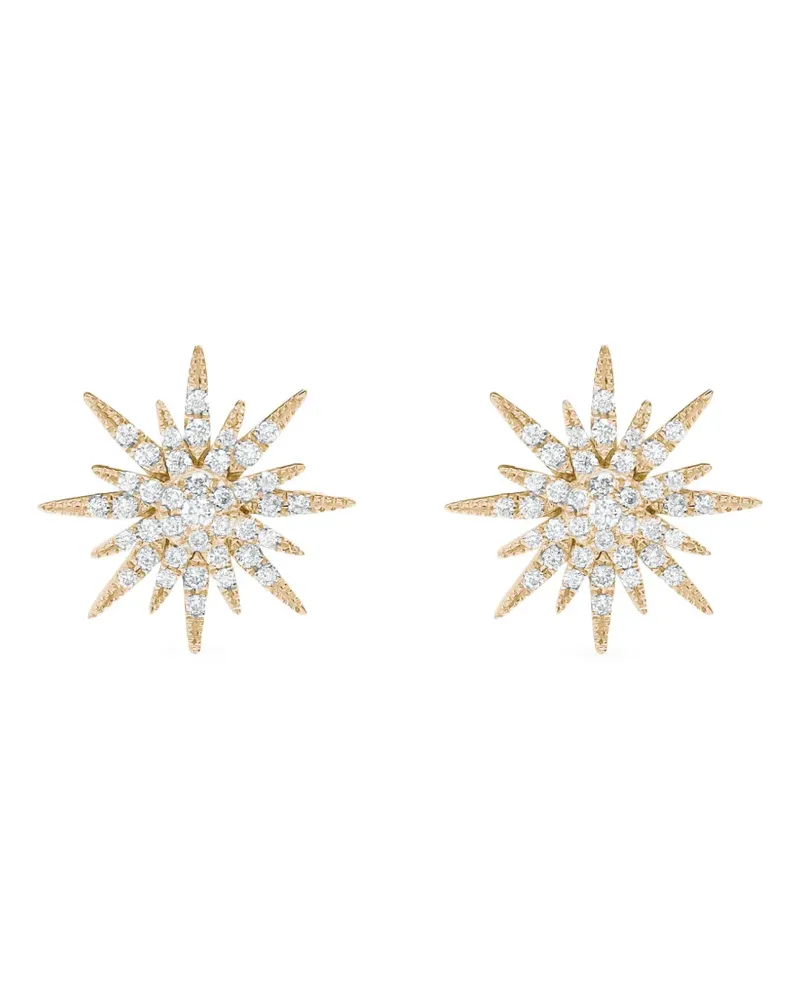 DJULA Sun diamond earrings - Gold Gold