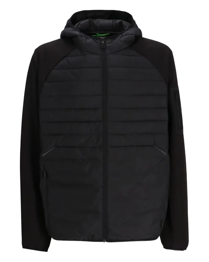 HUGO BOSS Gefütterte Kapuzenjacke - Schwarz Schwarz
