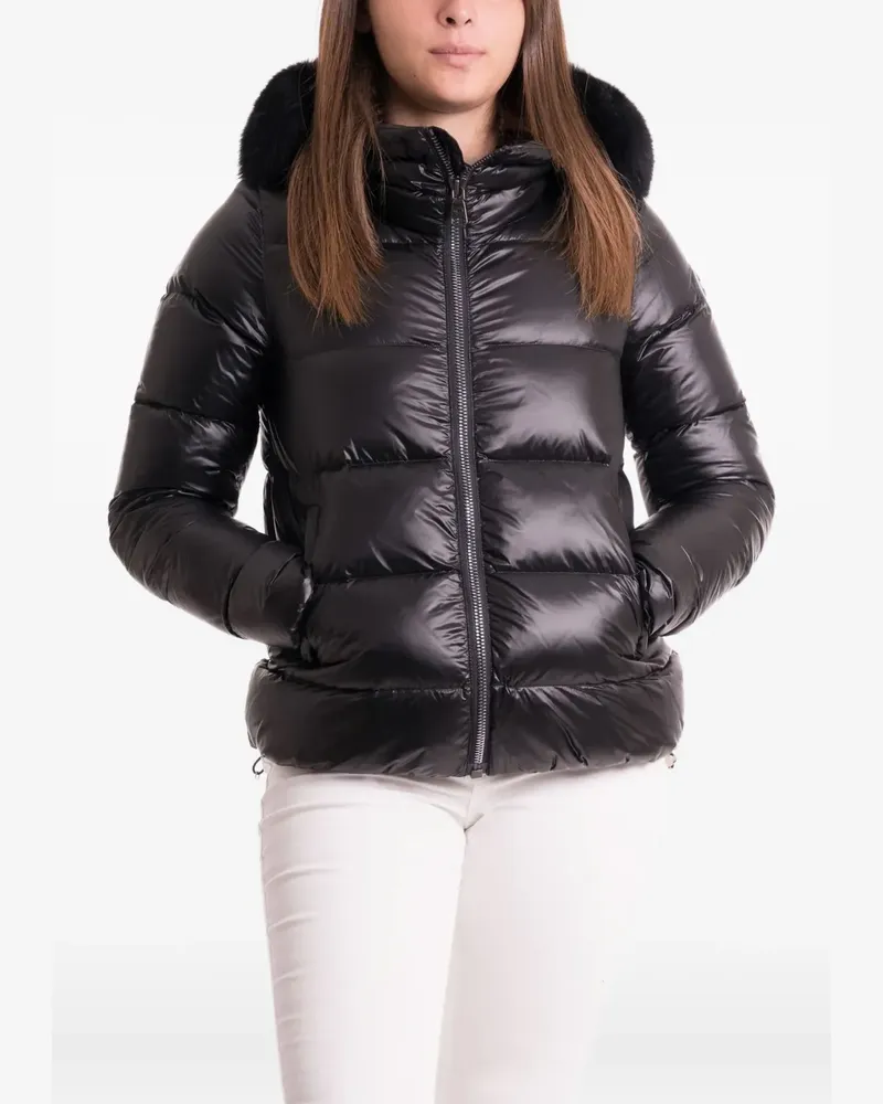 Colmar Gefütterte Kapuzenjacke - Schwarz Schwarz