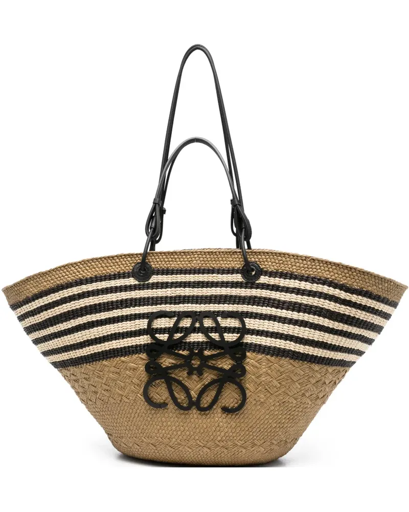 Loewe Große Anagram Korbtasche - Grün Grün