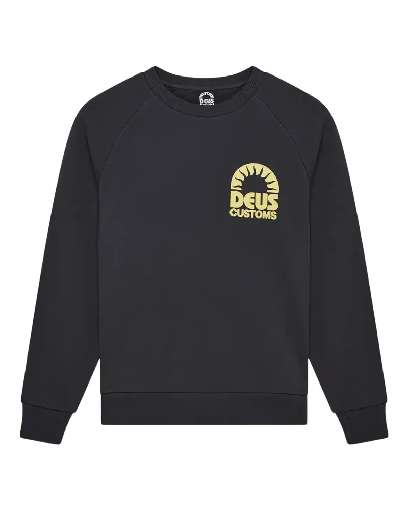 Deus Ex Machina logo crew neck sweatshirt - Grau Grau
