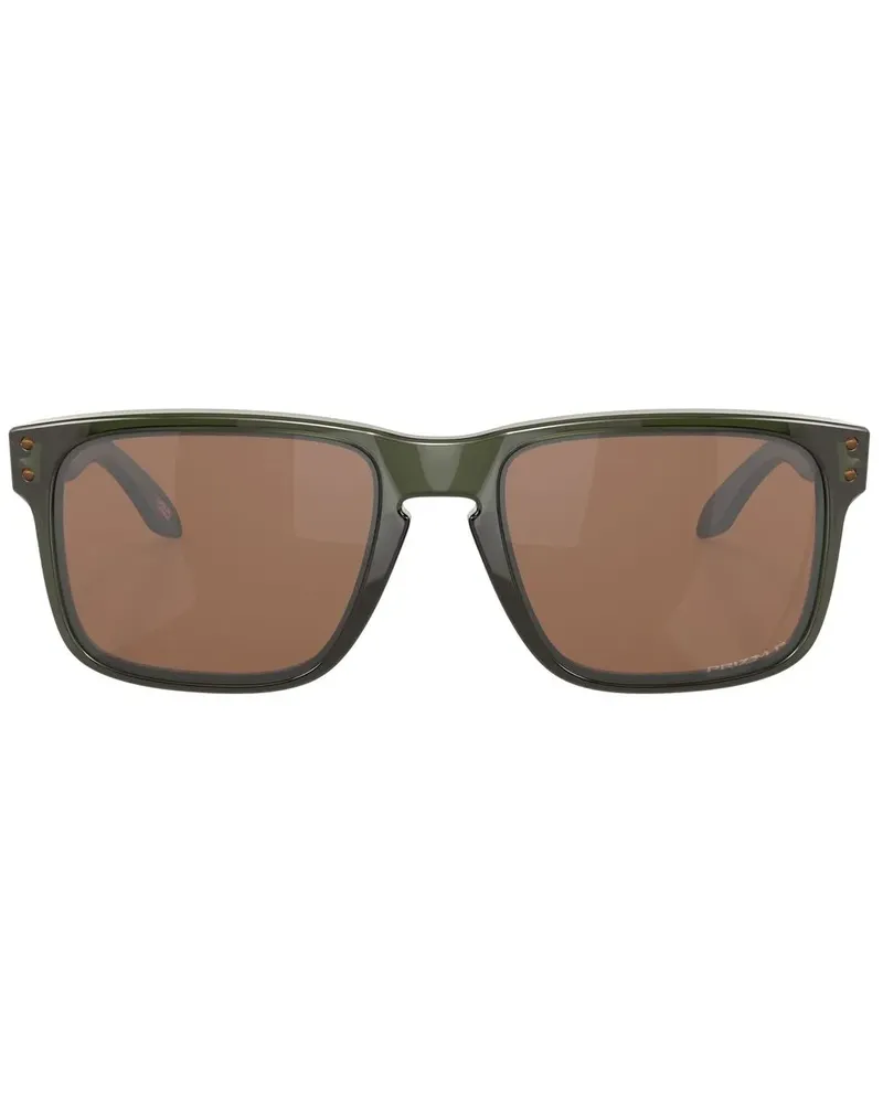 Oakley Breite Holbrook Sonnenbrille - Grün Grün
