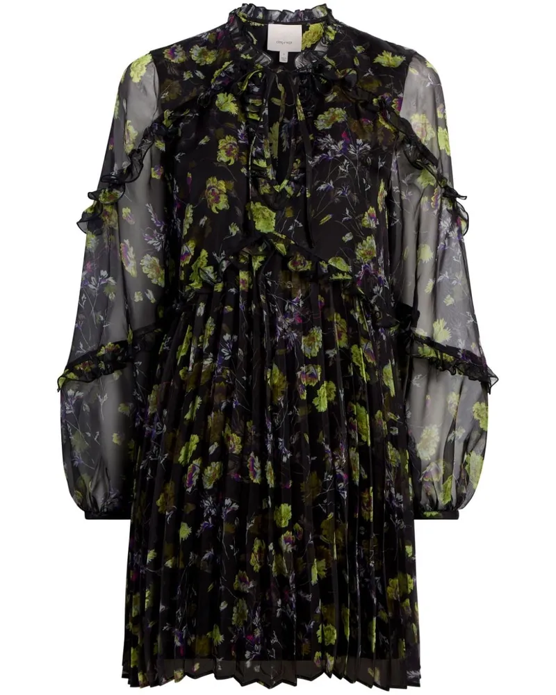 Cinq à Sept Robin Minikleid - Schwarz Schwarz