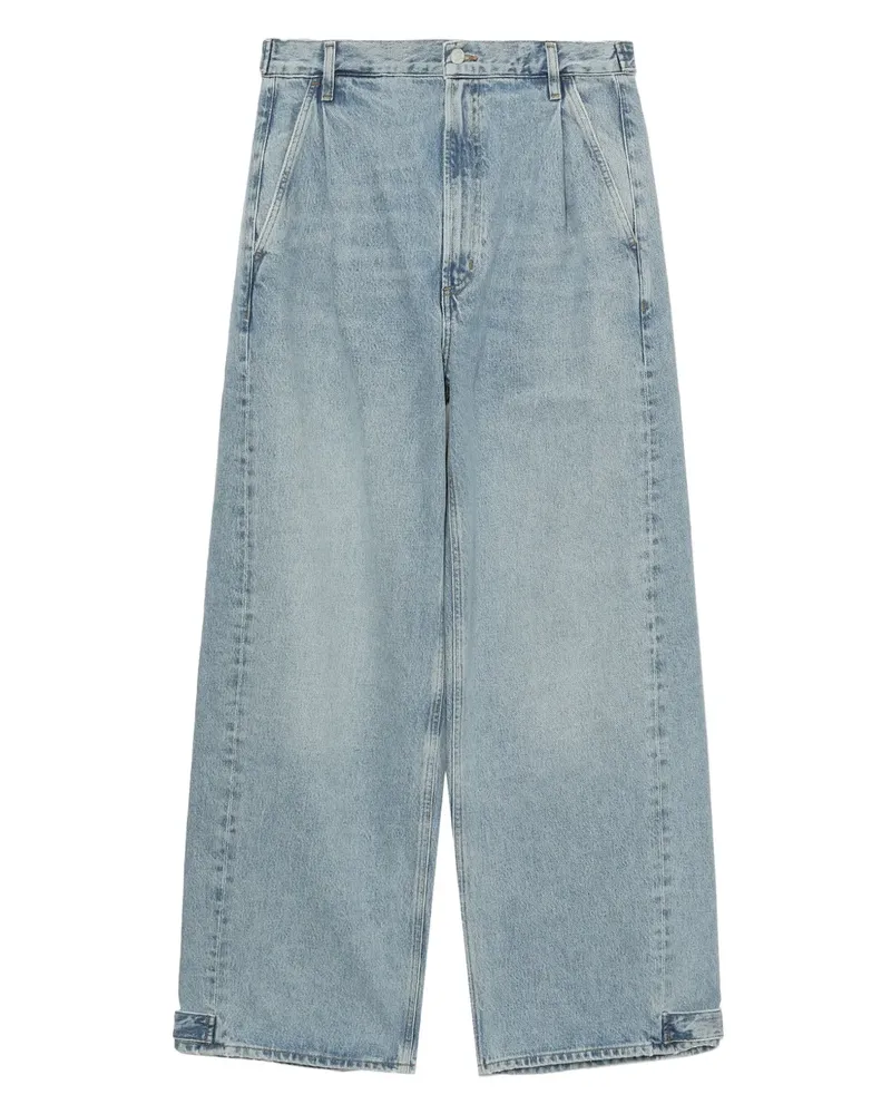 AGOLDE Jeans mit hohem Bund - Blau Blau