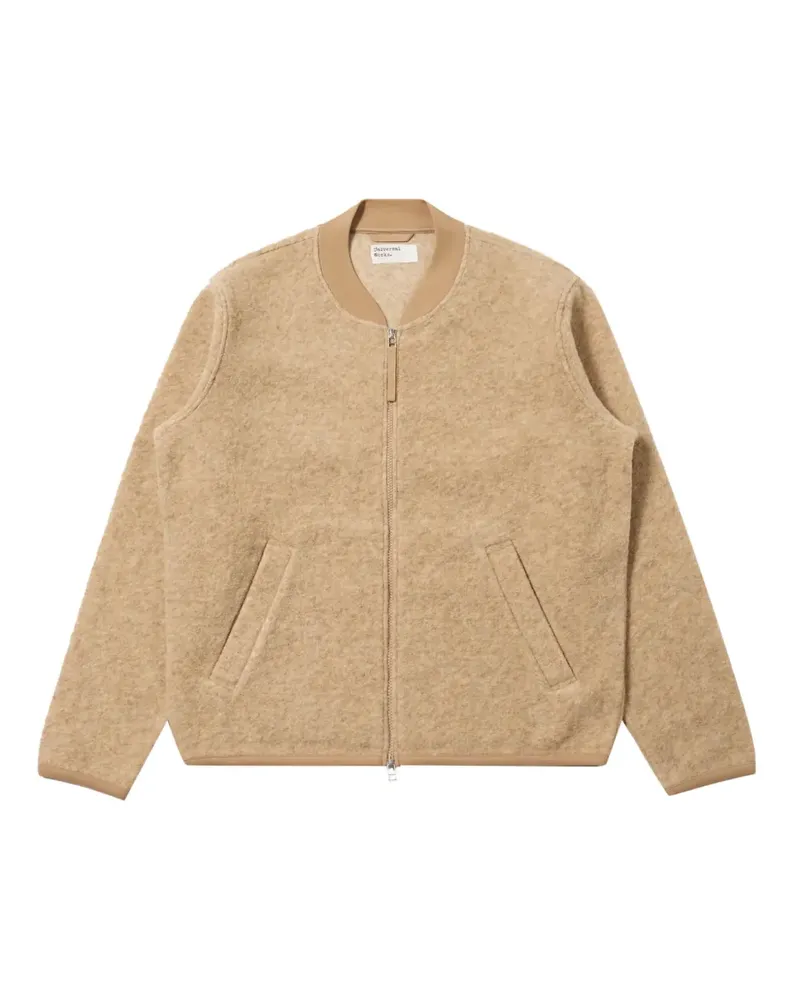 Universal Works Bomberjacke mit Reißverschluss - Nude Nude