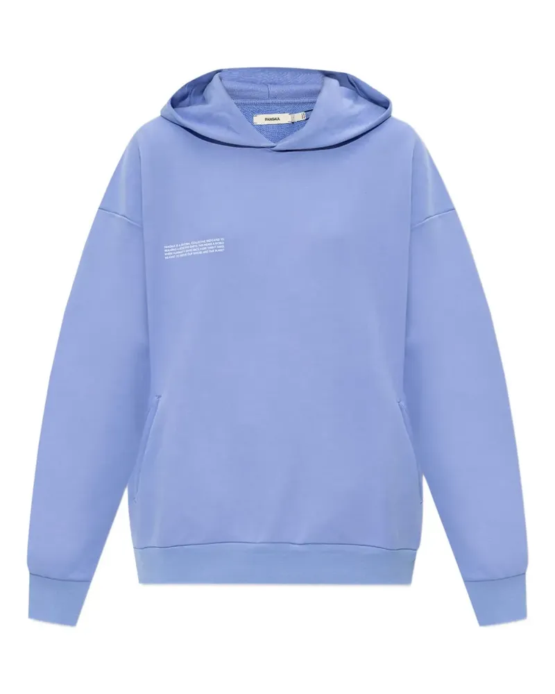PANGAIA Hoodie aus Bio-Baumwolle - Blau Blau