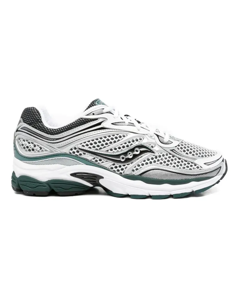 Saucony Perforierte Progrid Omni Sneakers - Silber Silber