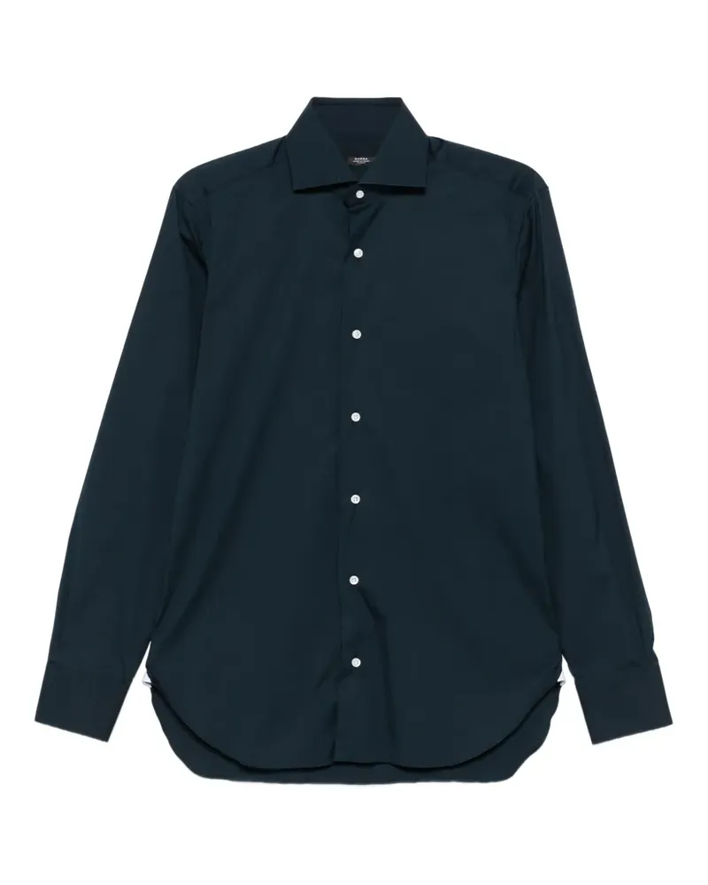 BARBA long-sleeve shirt - Blau Blau