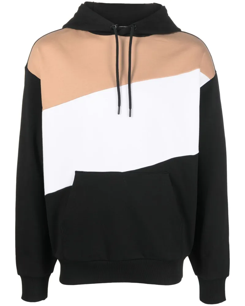 HUGO BOSS Gestreifter Hoodie - Nude Nude