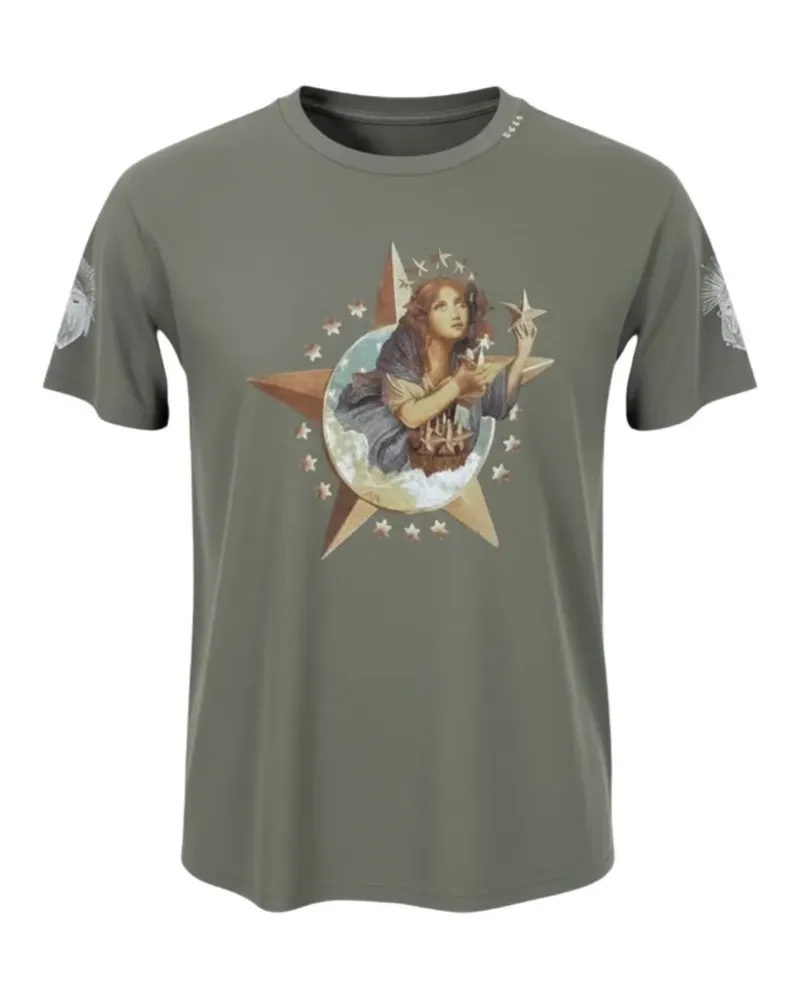 alchemist graphic-print T-shirt - Grün Grün