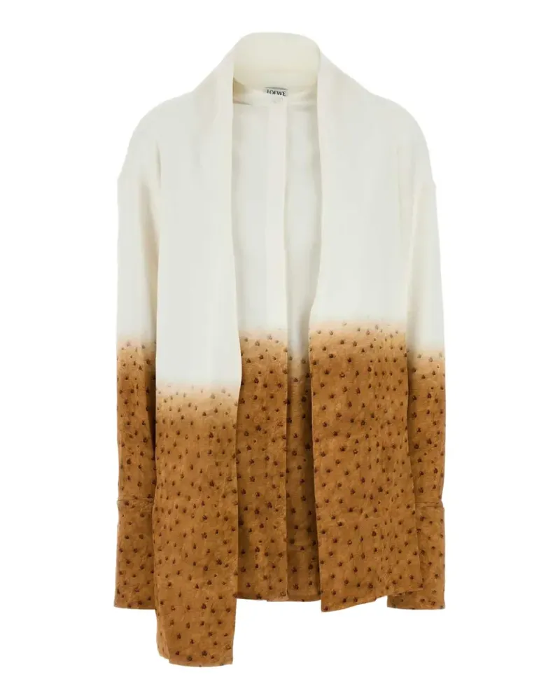 Loewe printed shirt - Weiß Weiß