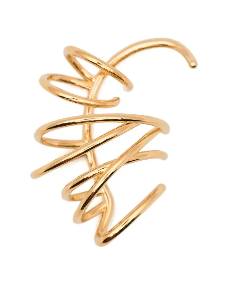 PANCONESI Spiral Ear Cuff - Gold Gold