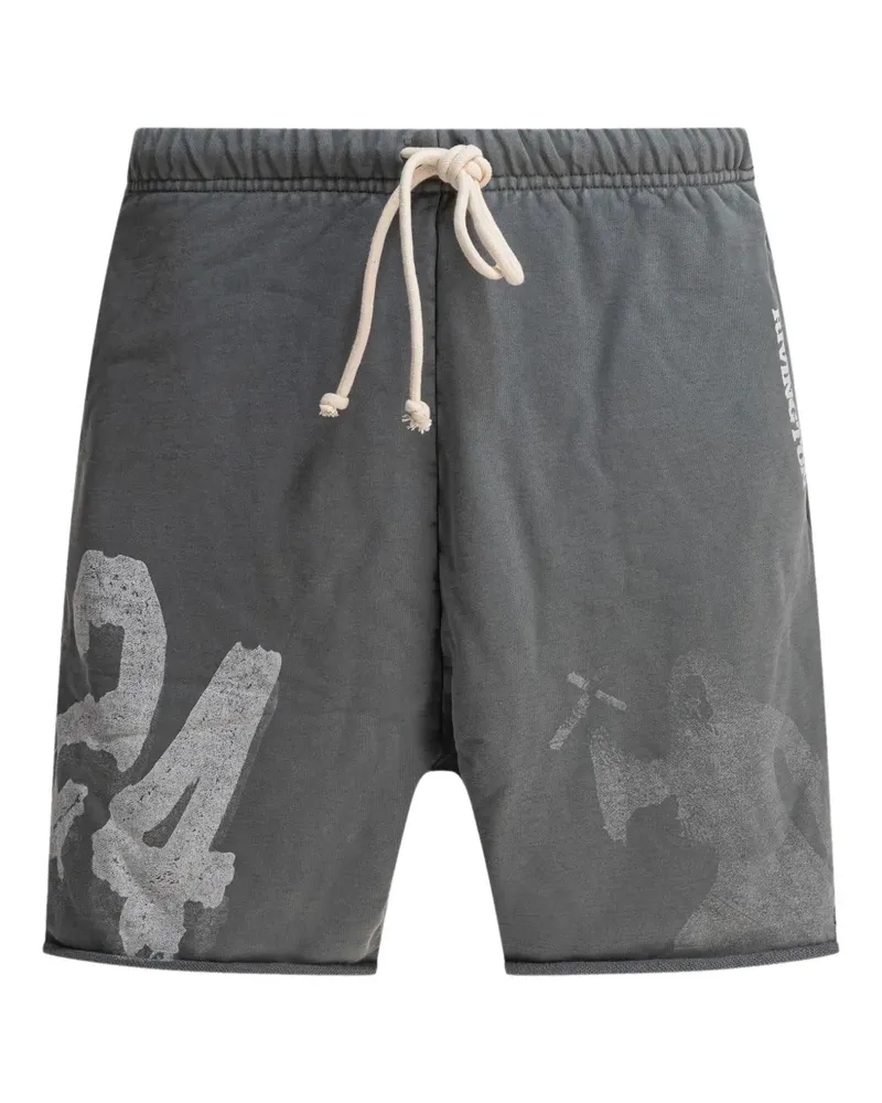 RRR123 Shorts mit Kordelzug - Grau Grau
