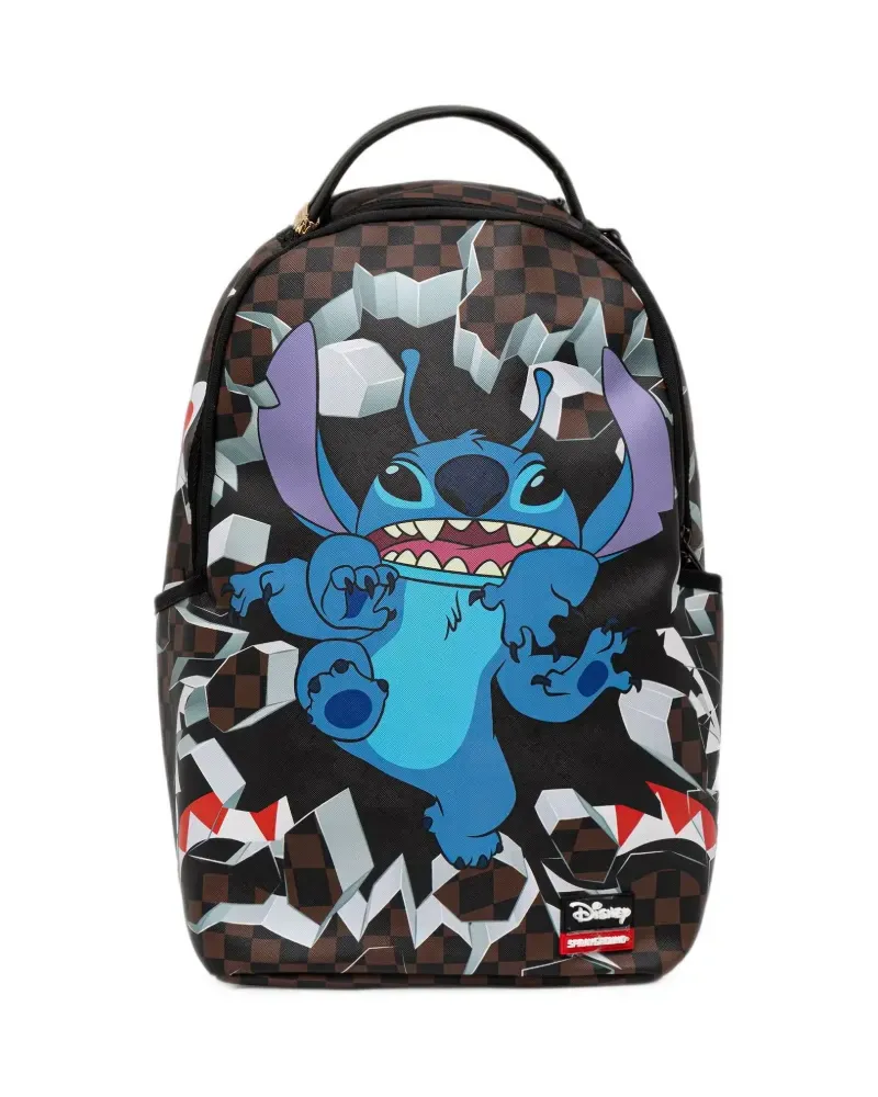 Sprayground x Disney check-print backpack - Braun Braun