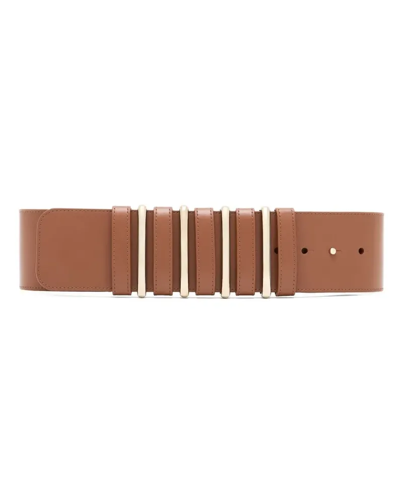 Giorgio Armani leather belt - Braun Braun
