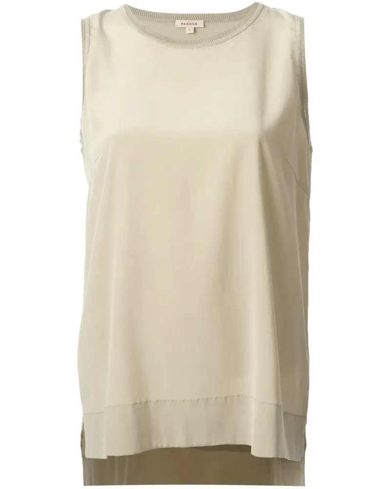 P.A.R.O.S.H. P.A.R.O H. 'Syrene' Top - Nude Nude