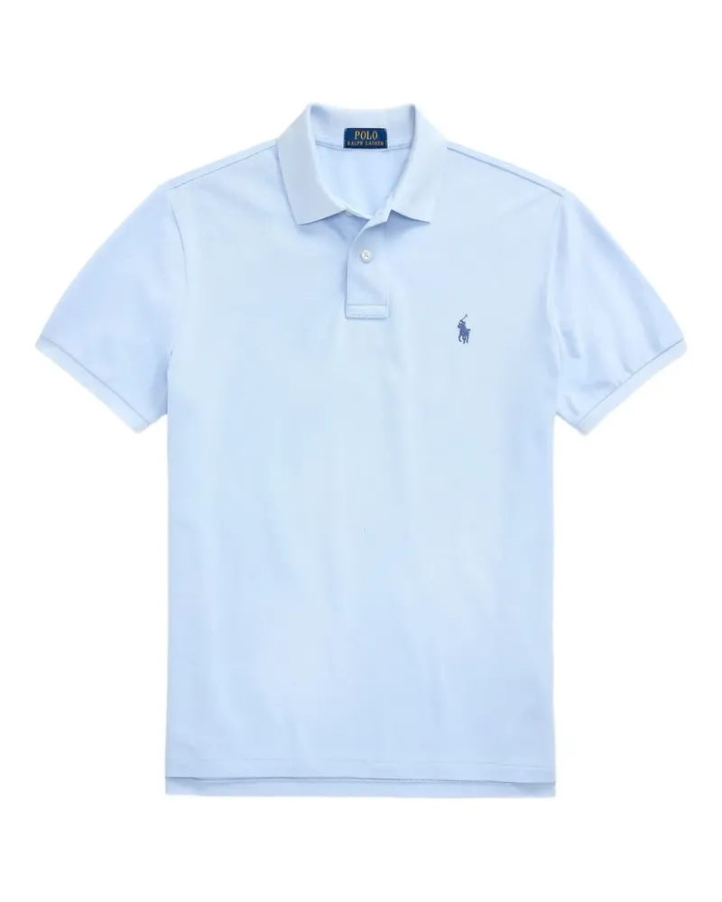 Ralph Lauren embroidered-logo polo shirt - Blau Blau