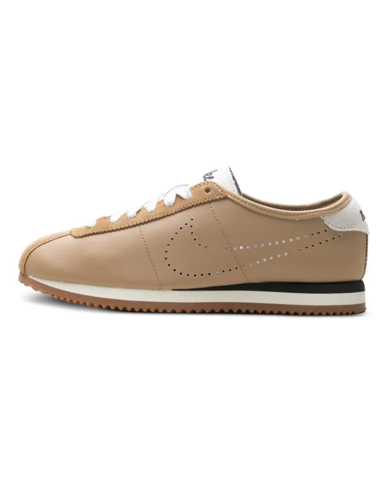 Nike Cortez perforated-logo leather sneakers - Braun Braun