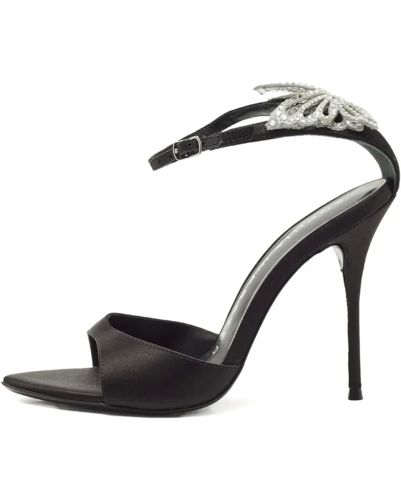 Sophia Webster Sandalen mit Kristallen 110mm - Schwarz Schwarz