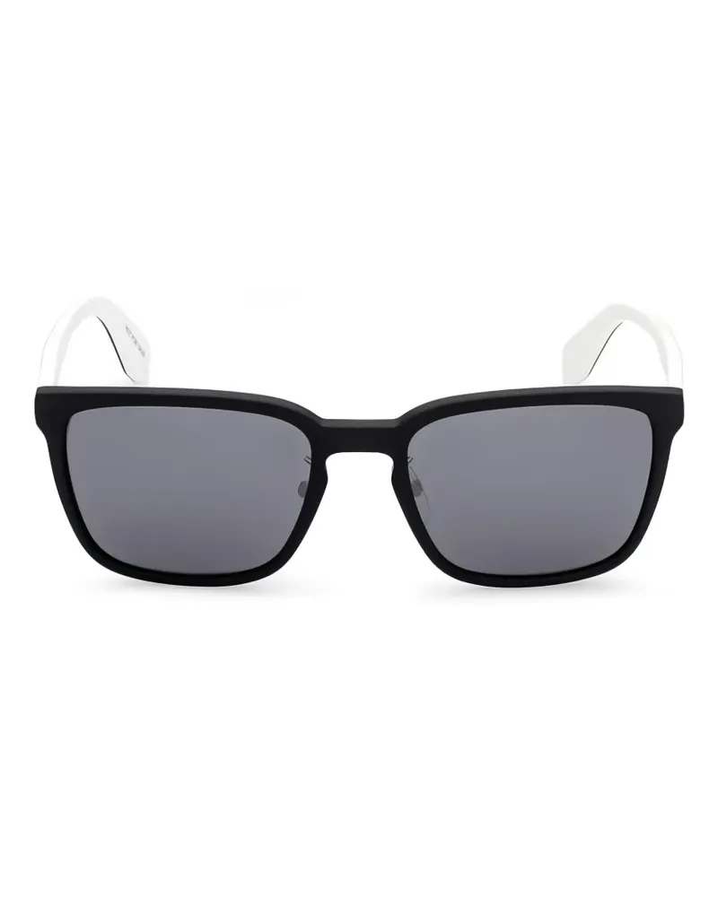 adidas square-frame sunglasses - Schwarz Schwarz