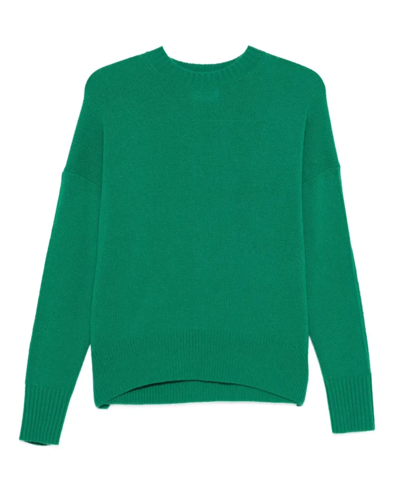 ALLUDE Pullover mit Rundhalsausschnitt - Grün Grün
