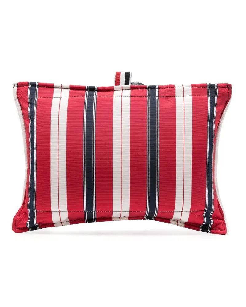 Thom Browne Kleine Pillow Clutch Rot