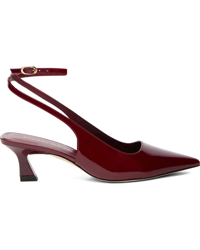 Stuart Weitzman Vinnie Pumps mit Riemen 50mm - Rot Rot