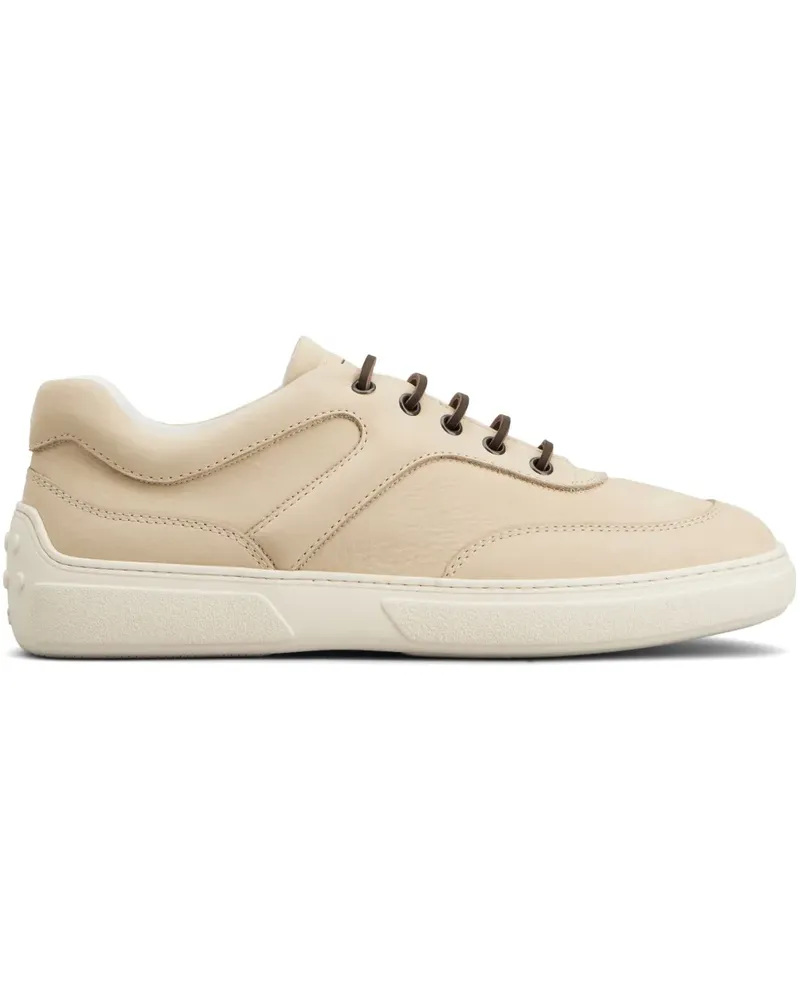 TOD'S Sneakers aus Leder - Nude Nude